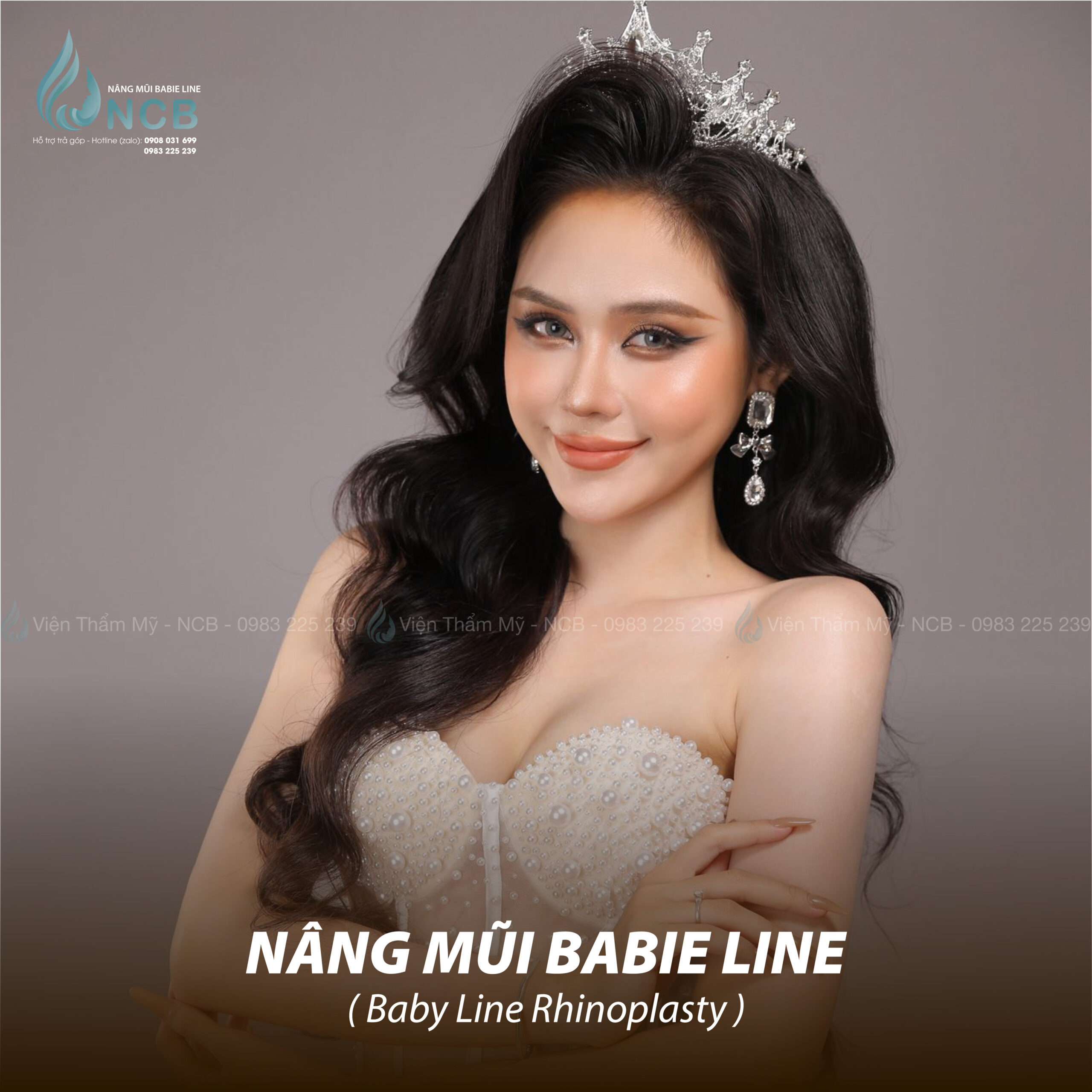 Foto bentuk hidung Babie Line