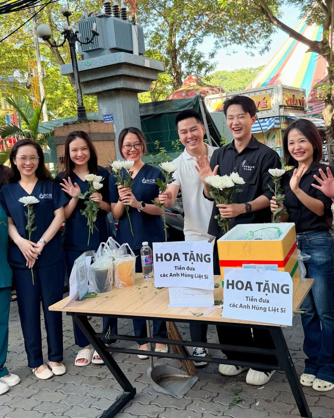 tri ân 3000 đoá hoa đến anh hùng liệt sĩ
